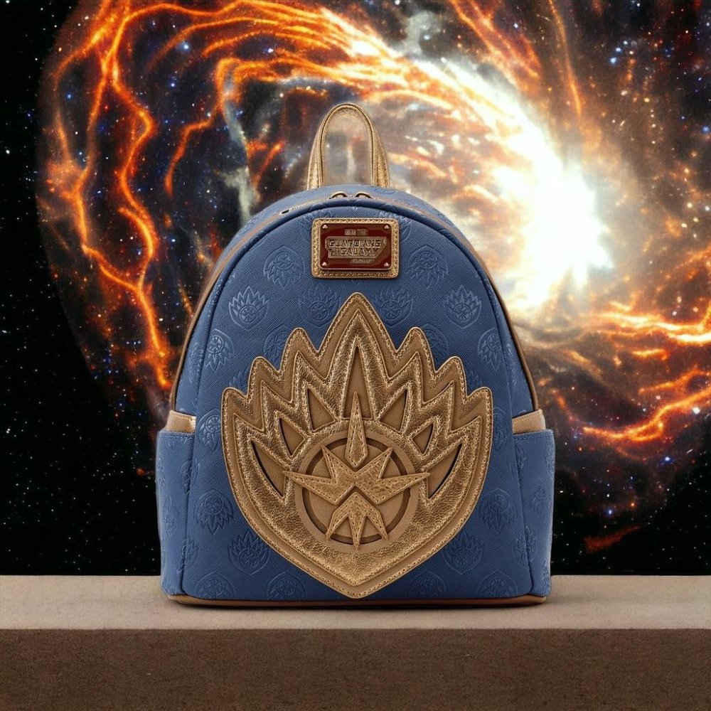 Loungefly Guardians of the Galaxy Vol. 3 Ravager Badge Mini Backpack